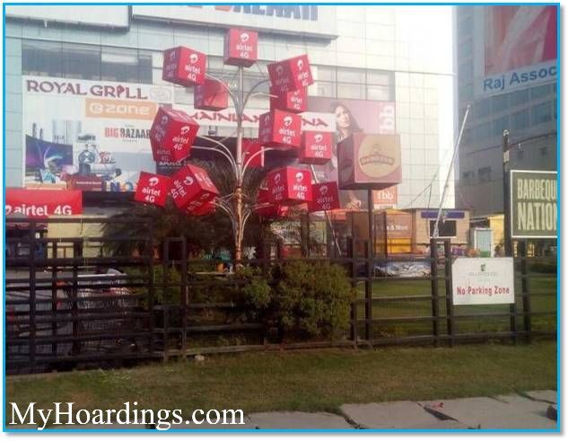 Lucknow Billboard advertising, Unipole Advertising company Lucknow, Flex Banner